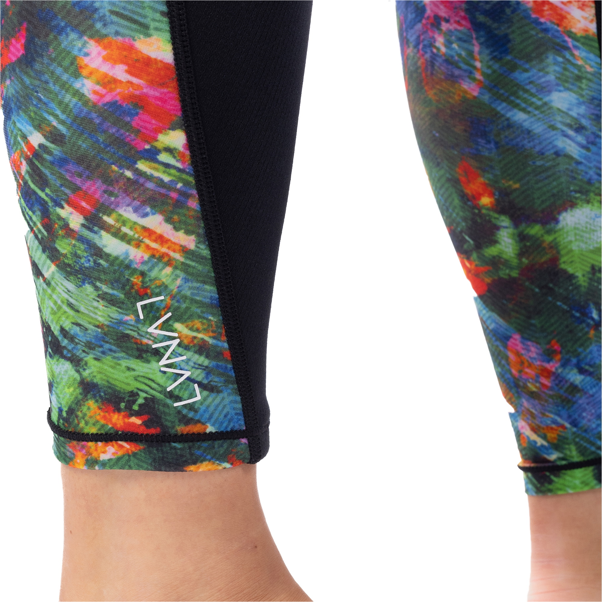 2025 Gul Leggings Luna7 Sup Donna La8301-c1 - Nero / Jungle